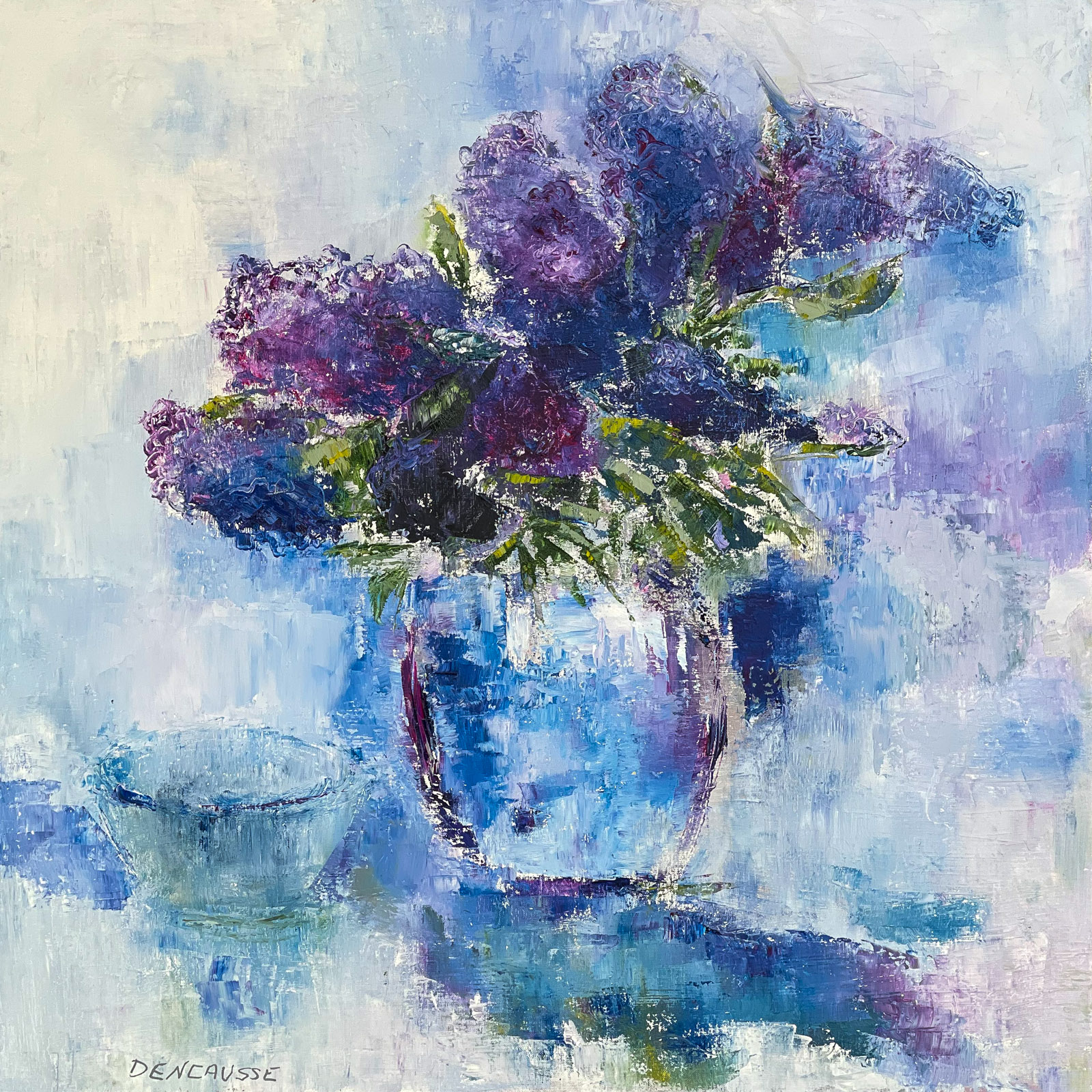Le vase de lilas